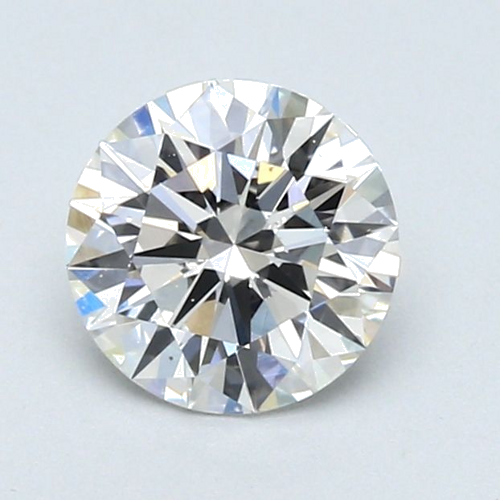 1.01 carat E-SI1 Excellent cut Natūralus Round Deimantas (1)