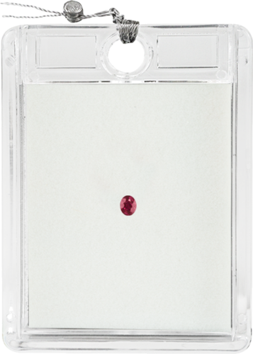 0,16 ct. Rubinas Ovalus F.H (1)