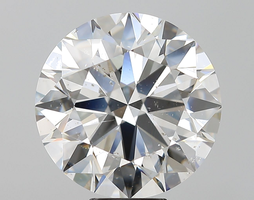 11.02 carat H-SI2 Excellent cut Natūralus Round Deimantas (1)