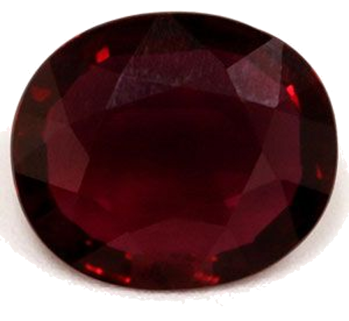 1.08 carat RED Oval Rubinas (1)