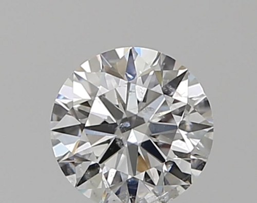 0.51 carat F-SI2 Excellent cut Natūralus Round Deimantas (1)