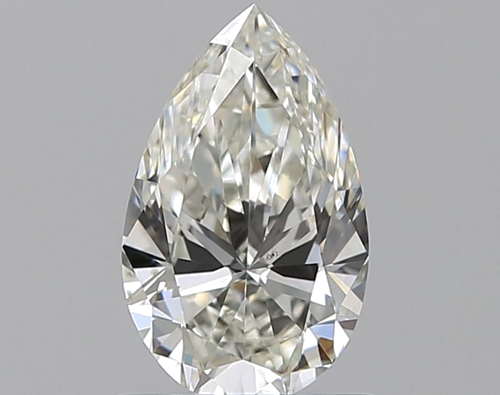 0.75 carat I-SI1 Natūralus Pear Deimantas (1)