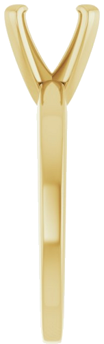 Sužadėtuvių Žiedas „Solitaire“ 417 Geltonojo Aukso Cushion 7mm (4)