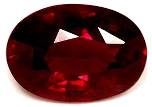3.99 carat RED Oval Rubinas (1)
