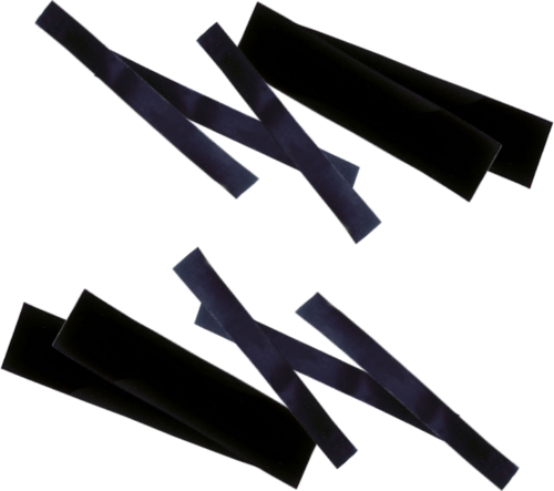 Black based philatelic pockets (SF strips) for stamps (1)