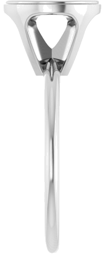 Sužadėtuvių Žiedas „Solitaire“ 585 Baltojo Aukso Round 9mm (4)