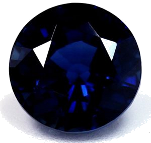 2.22 carat BLUE Round Safyras (1)