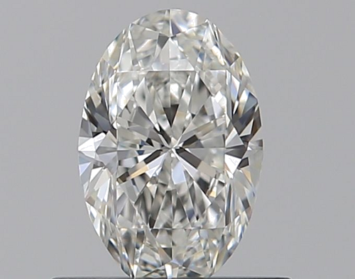 0.46 carat G-VVS2 Natūralus Oval Deimantas (1)