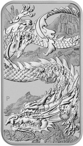 1 oz Drakonas 2023 Australija sidabrinė moneta (1)
