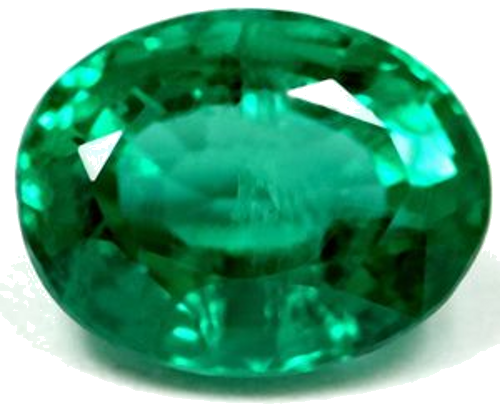 1.98 carat GREEN Oval Smaragdas (1)