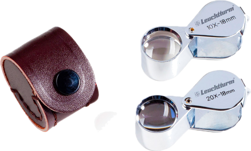 Складное увеличительное стекло 10x или 20x (1)