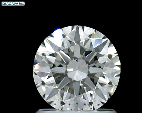 1.32 carat F-VS2 Excellent cut Natūralus Round Deimantas (1)