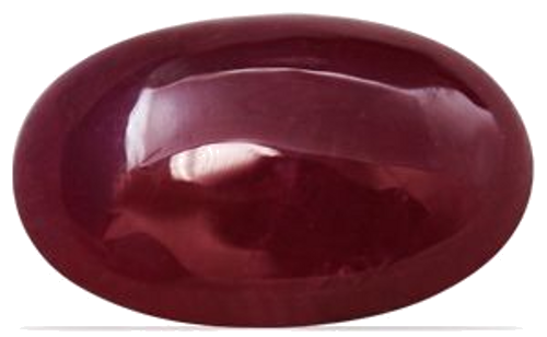 9.68 carat RED CABOCHON cut Oval Rubinas (1)