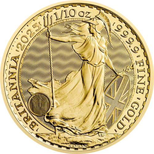1/10 oz Британия 2025 Златна монета Карл III (1)