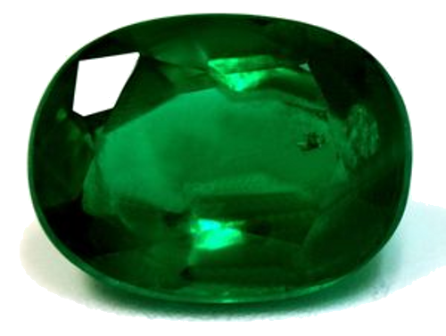 3.85 carat GREEN Oval Smaragdas (1)