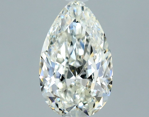 0.65 carat J-VVS2 Natūralus Pear Deimantas (1)
