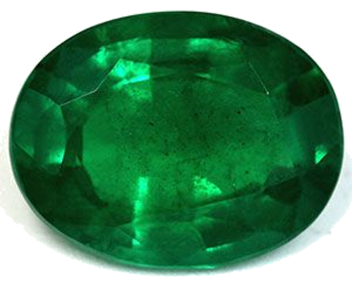 4.93 carat GREEN Oval Smaragdas (1)
