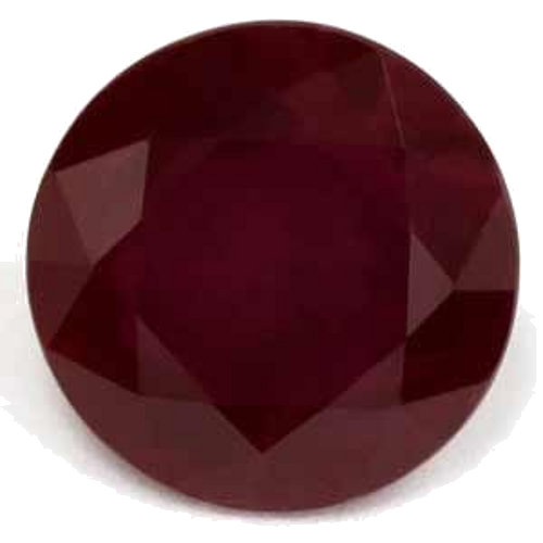 1.98 carat RED Round Rubinas (1)