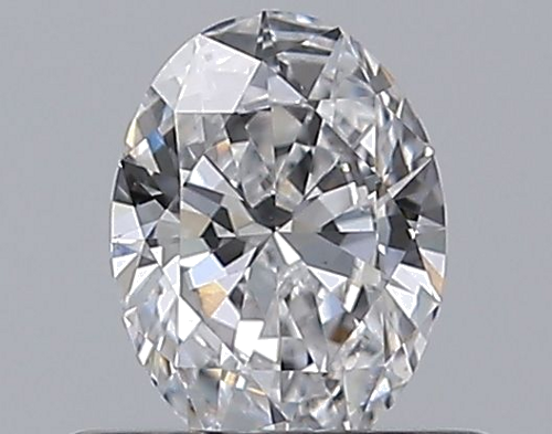 0.4 carat D-VS2 Natūralus Oval Deimantas (1)