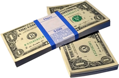 Комплект из 1 банкноты США доллара (1 USD x 100 шт.) (1)