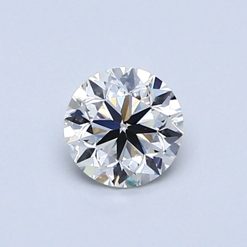0.5 carat F-VVS1 GD cut Natūralus Round Deimantas (1)