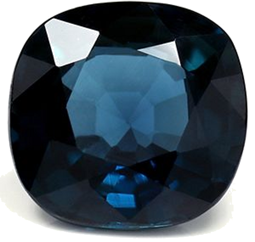2.16 carat BLUE Cushion Safyras (1)