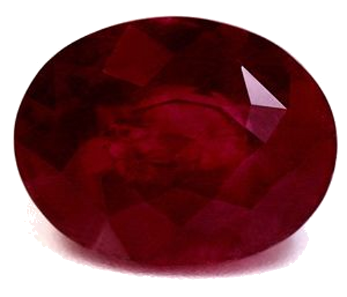 5.1 carat RED Oval Rubinas (1)