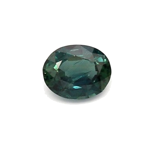 0.59 carat BLUE BRILLIANTSTEP cut Oval Safyras (1)