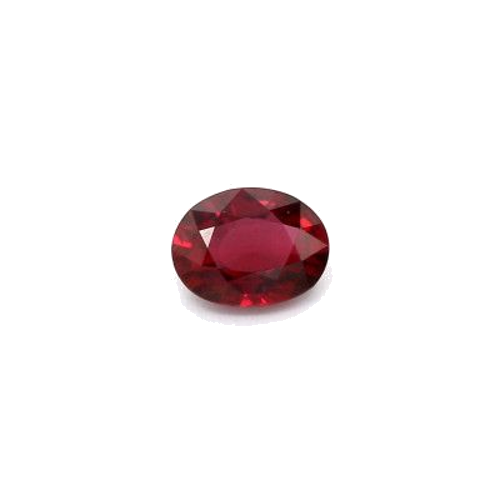 0.82 carat RED BRILLIANTSTEP cut Oval Rubinas (1)