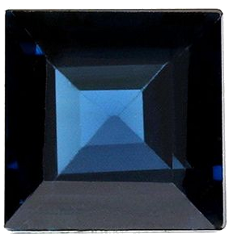0.9 carat BLUE Square Safyras (1)