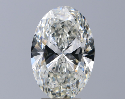 4.05 carat J-SI2 Natūralus Oval Deimantas (1)