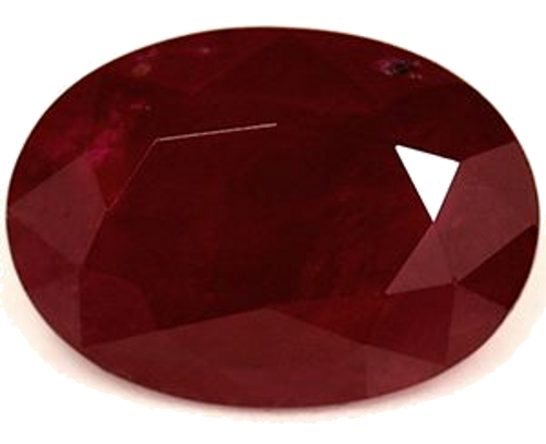3.31 carat RED Oval Rubinas (1)