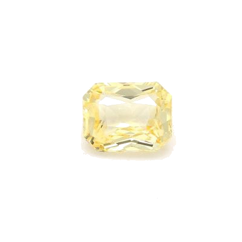 2.07 carat YELLOW FANCY cut Octagonal Safyras (1)