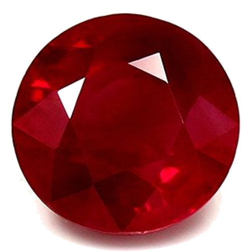 1.06 carat RED Round Rubinas (1)
