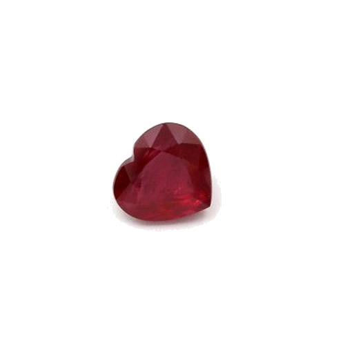 1.08 carat RED BRILLIANTSTEP cut Heart Rubinas (1)