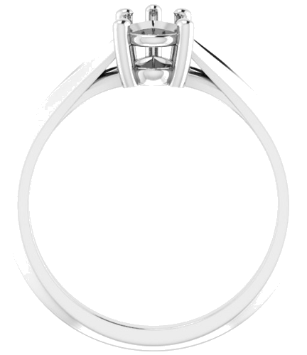 Sužadėtuvių Žiedas „Solitaire“ 925 Sidabro Pear Shape 8mm x 5mm (2)