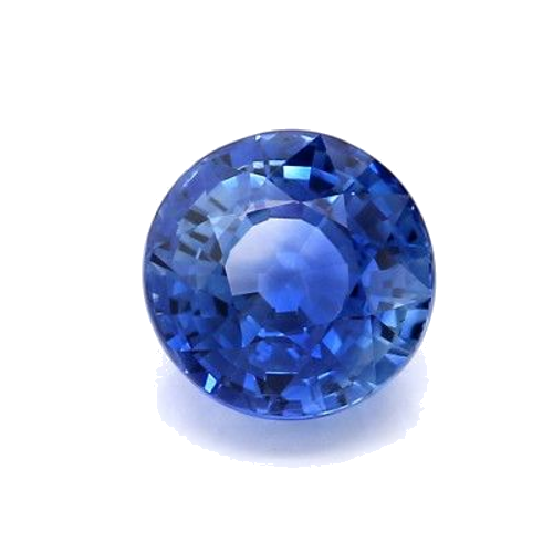 3.42 carat BLUE BRILLIANTSTEP cut Round Safyras (1)