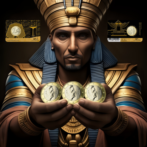 2023 Netherlands Tutankhamun 1 euro coin on BU card (3)