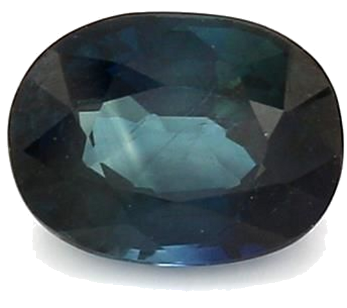 1.52 carat BLUE BRILLIANTSTEP cut Oval Safyras (1)