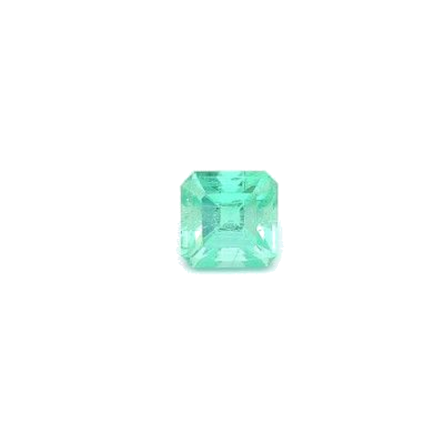 0.57 carat GREEN STEP cut Octagonal Smaragdas (1)