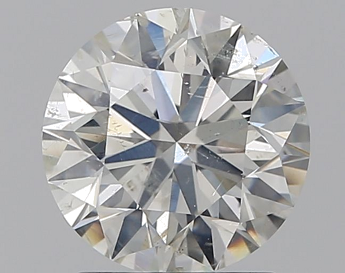 1.51 carat I-SI2 Excellent cut Natūralus Round Deimantas (1)