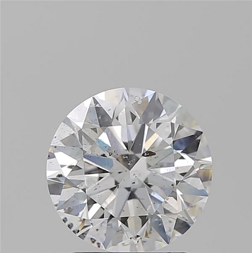 2.25 carat D-SI2 Excellent cut Natūralus Round Deimantas (1)