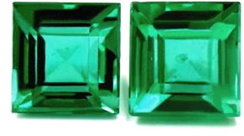 2.23 carat GREEN Square Smaragdas (1)