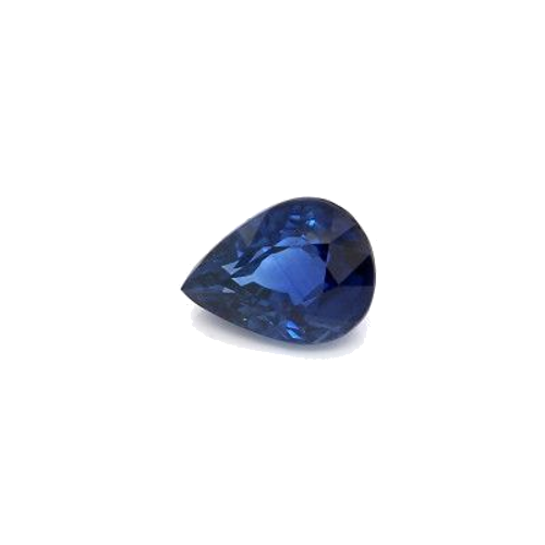 1.55 carat BLUE BRILLIANTSTEP cut Pear Safyras (1)