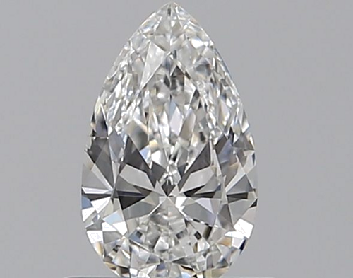 0.46 carat E-VS1 Natūralus Pear Deimantas (1)
