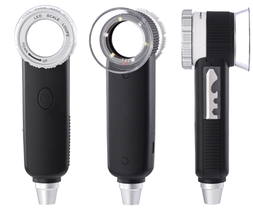 Multifunctional Magnifying Glass for Mineral Analysis 30x (1)