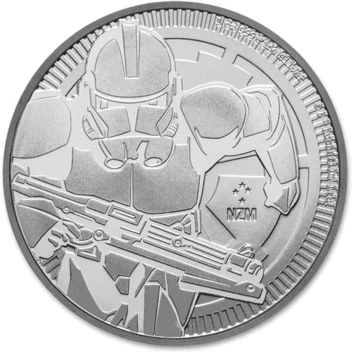 2019 Star Wars Clone Trooper 1 oz сребърна монета (1)
