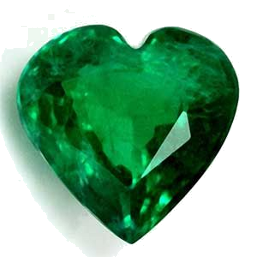 1.77 carat GREEN Heart Smaragdas (1)