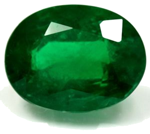 2.63 carat GREEN Oval Smaragdas (1)