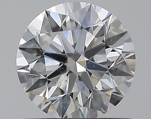 0.67 carat G-SI1 Excellent cut Natūralus Round Deimantas (1)
